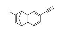 2-Iod-7-cyan-benzonorbornadien Structure
