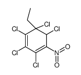 3-Nitro Penta Chloro Ethyl Benzene Structure