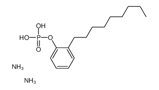diazanium,(2-nonylphenyl) phosphate Structure