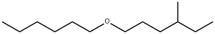 1-(Hexyloxy)-4-methylhexane结构式
