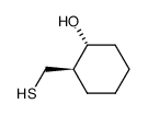 trans-2-(mercaptomethyl)cyclohexanol Structure