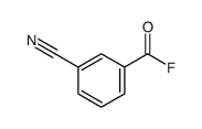 Benzoyl fluoride, 3-cyano- (9CI) structure