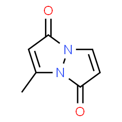 1H,5H-Pyrazolo[1,2-a]pyrazole-1,5-dione,3-methyl- structure