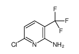 6-氯-3-(三氟甲基)吡啶-2-胺结构式