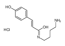 mono-4-coumarylputrescine Structure