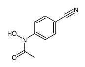 N-(4-cyanophenyl)-N-hydroxyacetamide Structure