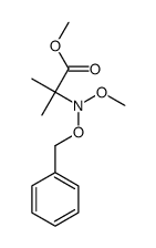 Methyl 2-[(benzyloxy)(methoxy)amino]-2-methylpropanoate Structure