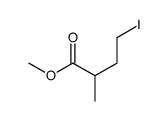 methyl 4-iodo-2-methylbutanoate结构式