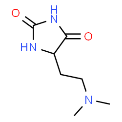 2,4-Imidazolidinedione,5-[2-(dimethylamino)ethyl]- Structure