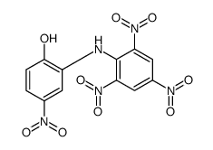 4-nitro-2-(2,4,6-trinitroanilino)phenol Structure