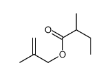 2-methylprop-2-enyl 2-methylbutanoate Structure