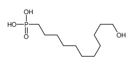 (11-Hydroxyundecyl)phosphonic acid Structure