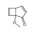1-methoxybicyclo(3.2.0)hepta-3,6-dien-2-one结构式