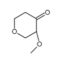 (R)-3-甲氧基二氢-2H-吡喃-4(3H)-酮结构式