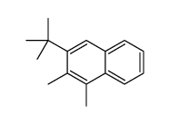 3-tert-butyl-1,2-dimethylnaphthalene Structure