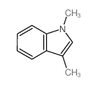 1H-Indole,1,3-dimethyl- Structure
