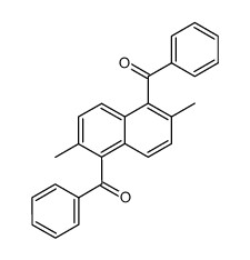 1,5-dibenzoyl-2,6-dimethyl-naphthalene Structure