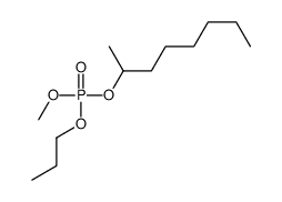 methyl octan-2-yl propyl phosphate Structure