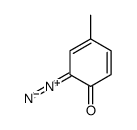 2-diazonio-4-methylphenolate Structure