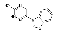 6-(1-benzothiophen-3-yl)-4,5-dihydro-2H-1,2,4-triazin-3-one结构式