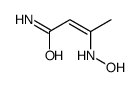 3-(hydroxyamino)but-2-enamide Structure