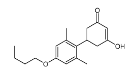 5-(4-butoxy-2,6-dimethylphenyl)-3-hydroxycyclohex-2-en-1-one Structure
