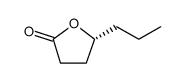 2(3H)-Furanone, dihydro-5-propyl-, (5R)结构式