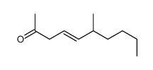 6-methyldec-4-en-2-one Structure