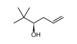 5-Hexen-3-ol, 2,2-dimethyl-, (3R) Structure
