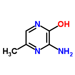 3-氨基-5-甲基吡嗪-2(1H)-酮结构式