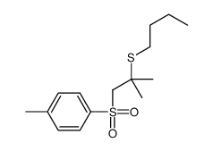 1-(2-butylsulfanyl-2-methylpropyl)sulfonyl-4-methylbenzene结构式
