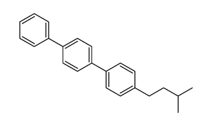 1-(3-methylbutyl)-4-(4-phenylphenyl)benzene结构式