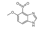 Benzimidazole,5-methoxy-4-nitro-(6CI,7CI)结构式