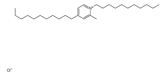 2-methyl-1,4-di(undecyl)pyridin-1-ium,chloride结构式