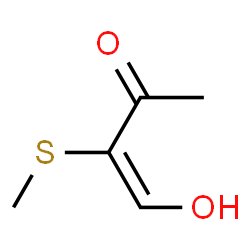 3-Buten-2-one, 4-hydroxy-3-(methylthio)-, (E)- (9CI) structure