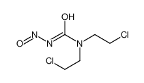 1,1-bis(2-chloroethyl)-3-nitrosourea Structure