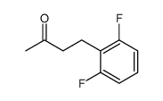 4-(2,6-difluorophenyl)butan-2-one Structure
