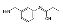 N-[3-(aminomethyl)phenyl]propanamide结构式