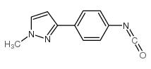 3-(4-isocyanatophenyl)-1-methylpyrazole Structure