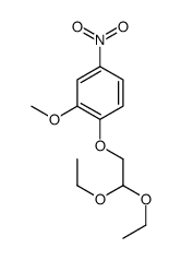 1-(2,2-diethoxyethoxy)-2-methoxy-4-nitrobenzene结构式