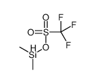 dimethylsilyl trifluoromethanesulfonate Structure