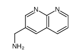 1,8-naphthyridin-3-ylmethanamine结构式