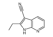 2-Ethyl-1H-pyrrolo[2,3-b]pyridine-3-carbonitrile Structure