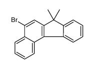 5-溴-7,7-二甲基-7H-苯并[c]芴结构式