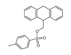 toluene-4-sulfonic acid-(9,10-dihydro-[9]anthrylmethyl ester)结构式