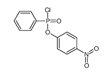 1-[chloro(phenyl)phosphoryl]oxy-4-nitrobenzene结构式