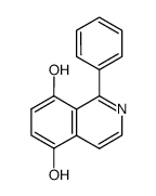 1-phenyl-isoquinoline-5,8-diol Structure