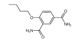 4-butoxy-isophthalic acid diamide Structure