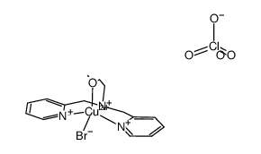 [CuBr(N-(2-methoxyethyl)-N,N-bis(2-pyridylmethyl)amine)][ClO4] Structure
