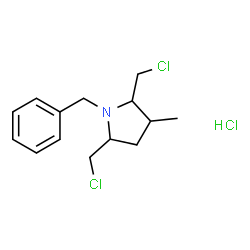 1-BENZYL-2,5-BIS(CHLOROMETHYL)-3-METHYLPYRROLIDINE HYDROCHLORIDE picture
